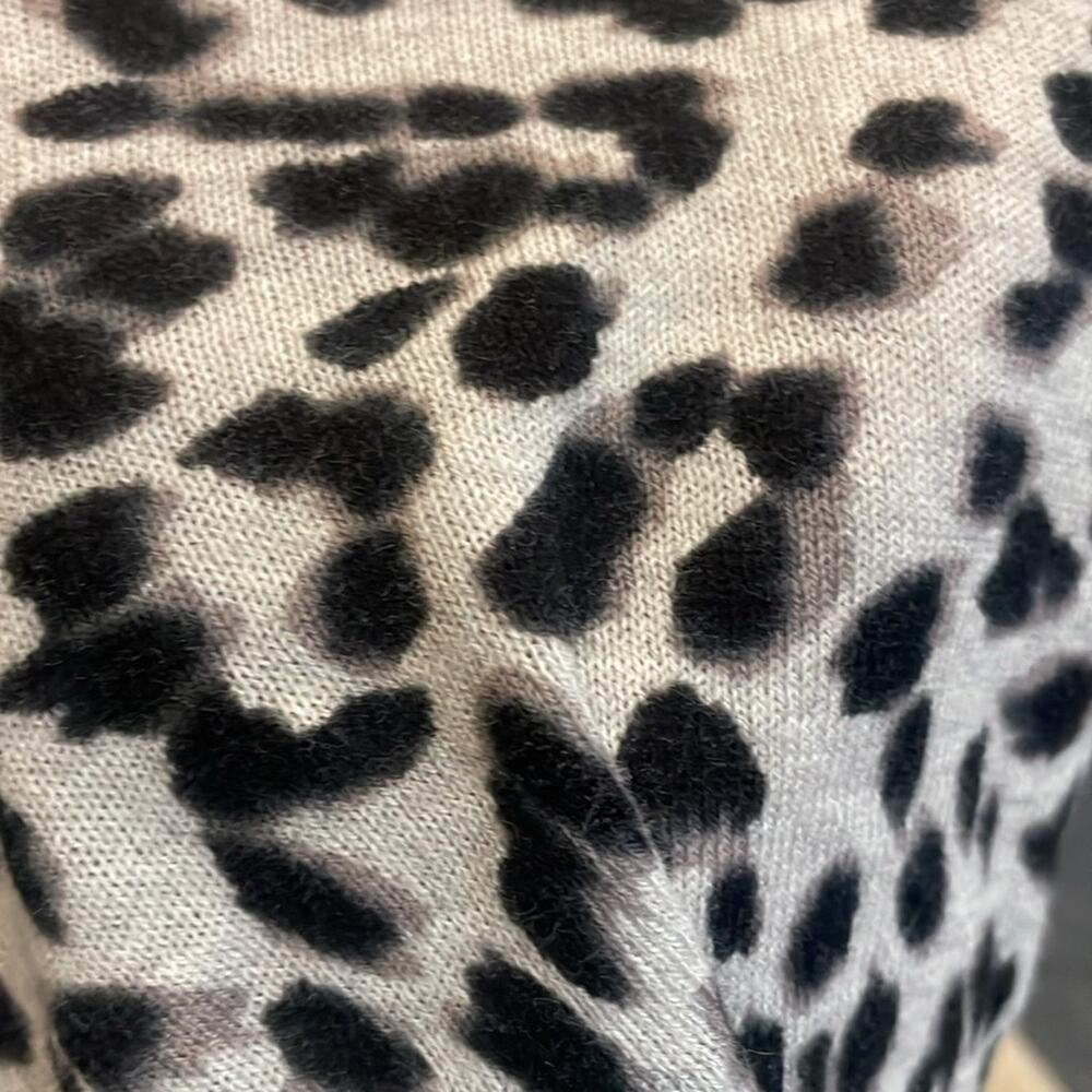 Apt 9 Cheetah Print Open Front Cardigan - Size La… - image 7